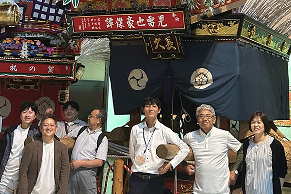 「日田祗園山鉾会館」視察