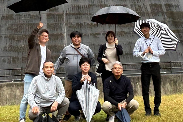 「大山ダム」視察
