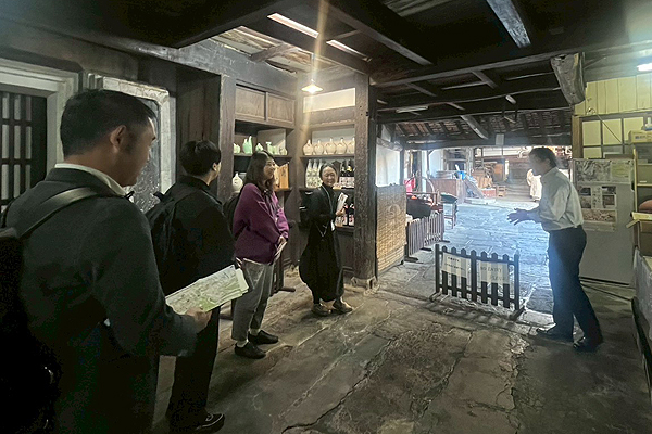 酒造見学(小手川酒造)