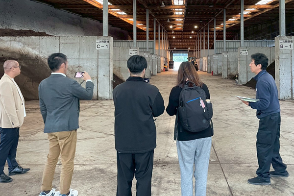 「土づくりセンター」視察